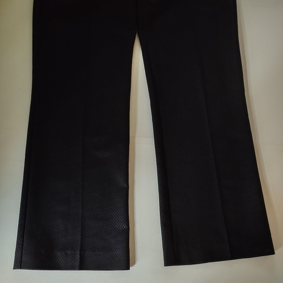 bebe Low Waist Black Dress Pants Flare Leg - Picture 7 of 8